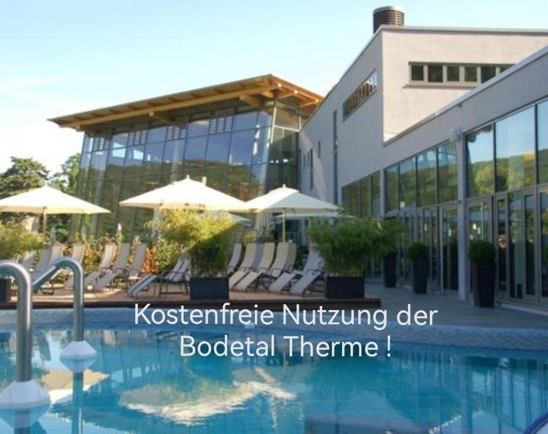 Hotelpark Bodetal Mit Ferienwohnungen Thale Esterno foto